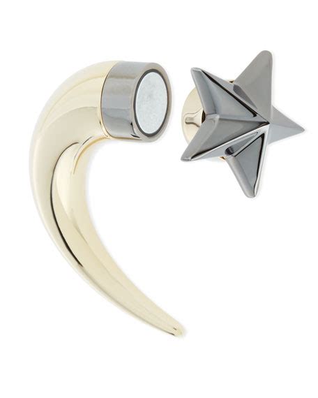 givenchy shark tooth earrings|null .